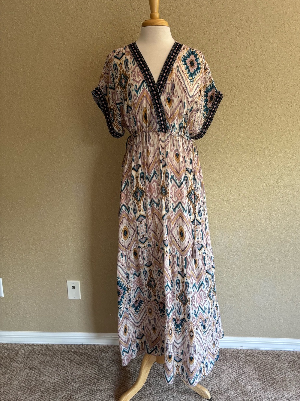 Jade by Johnny Was Silk Dress